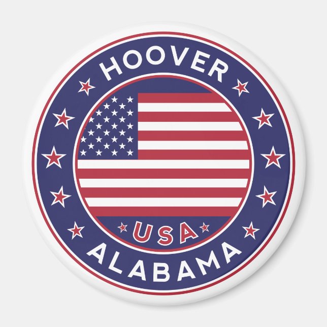 Alabama, Hoover Magnet (Front)
