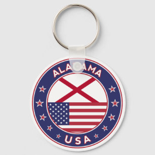 Alabama Keychain