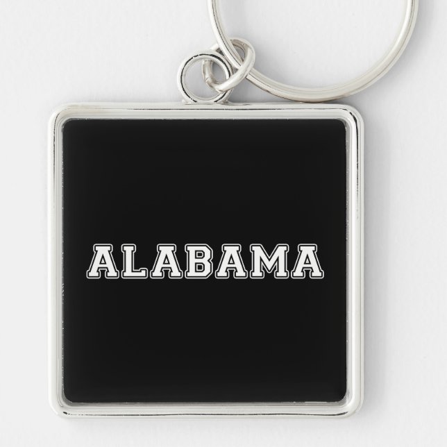 Alabama Keychain (Front)