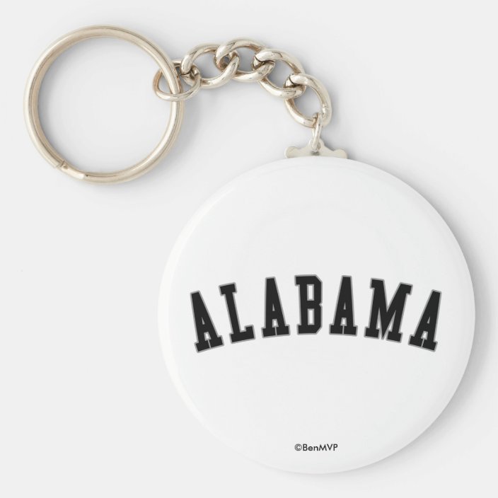 Alabama Keychain