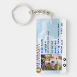 Alabama License Pet Tag Keychain