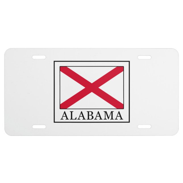 Alabama License Plate (Front)