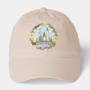 Alabama Lighthouse Floral hat