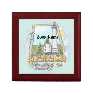Alabama Lighthouse  Gift Box