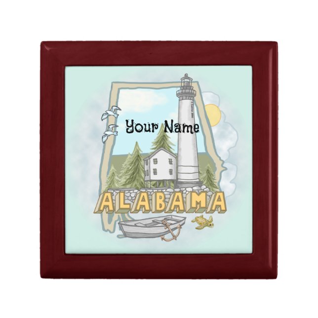 Alabama Lighthouse  Gift Box (Front)