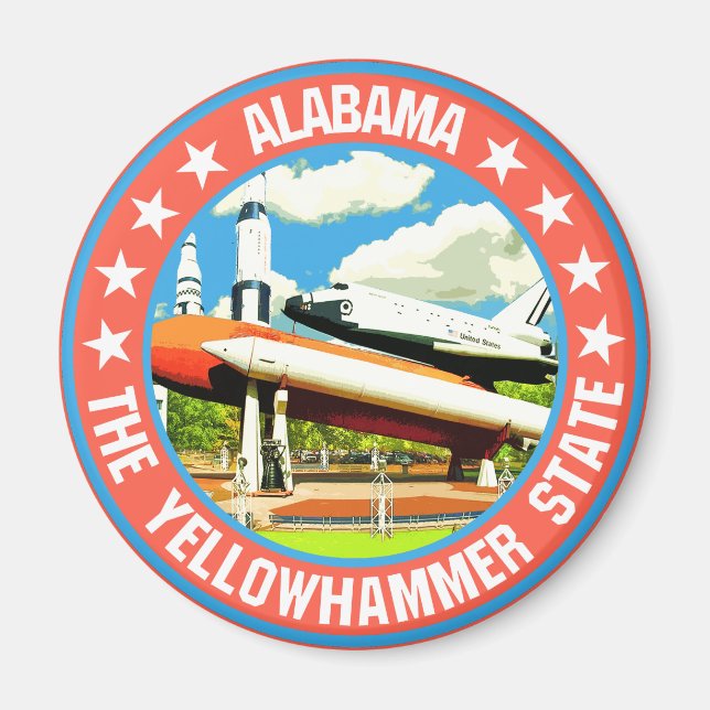 Alabama                                            magnet (Front)