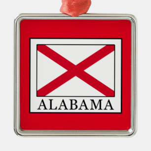 Alabama Metal Ornament