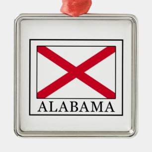 Alabama Metal Ornament