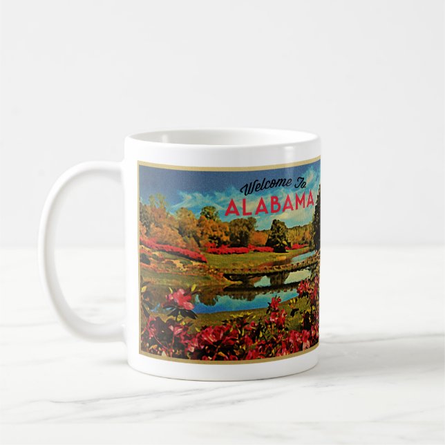 Alabama Mirror Lake Coffee Mug (Left)