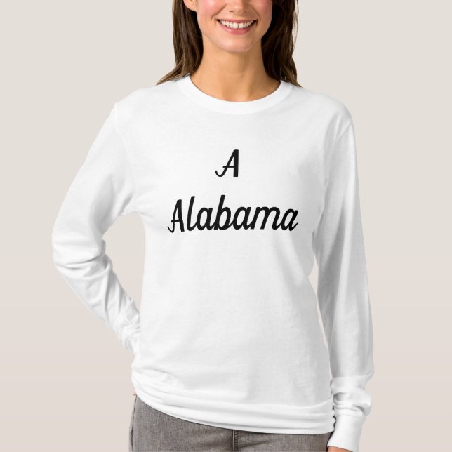 Alabama Monogram T-Shirt (Front)