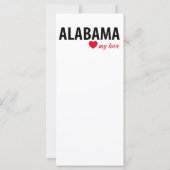 Alabama my love (Back)