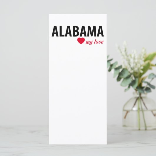 Alabama my love (Standing Front)