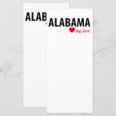 Alabama my love (Front/Back)