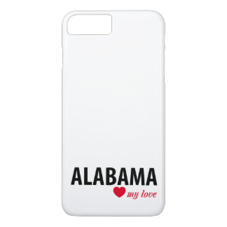 Alabama my love iPhone 8 plus/7 plus case