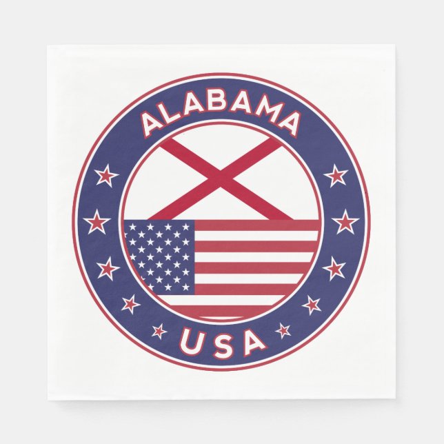 Alabama Napkins (Front)