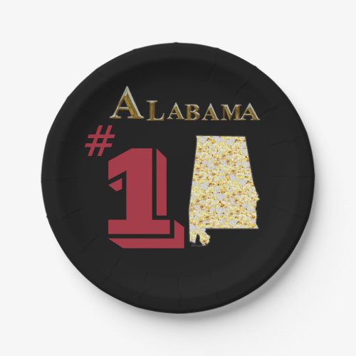 ALABAMA    PAPER PLATES