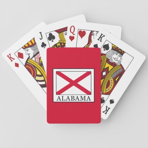 Alabama Poker Cards