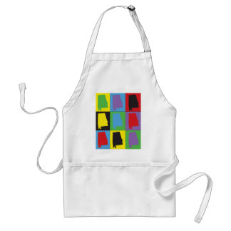 Alabama Pop Art Adult Apron