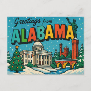 ALABAMA Postcard