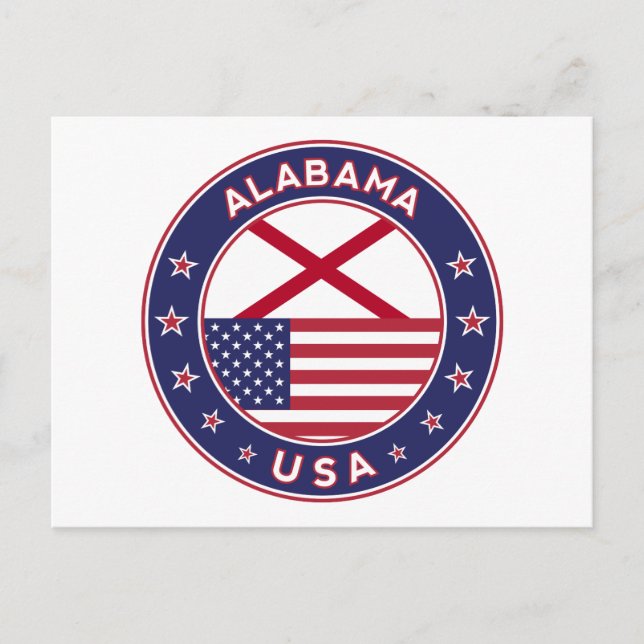 Alabama Postcard (Front)