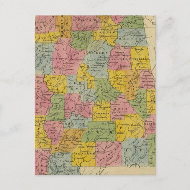 Alabama Postcard (Front)