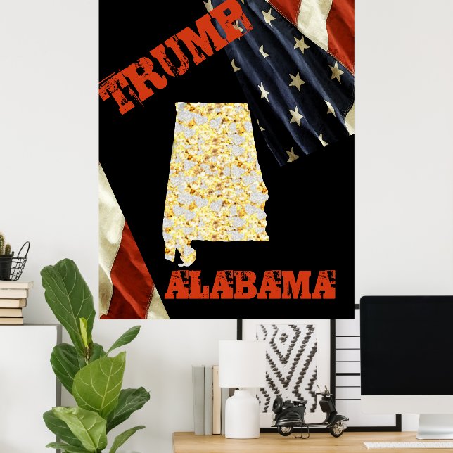 ALABAMA  POSTER (Home Office)