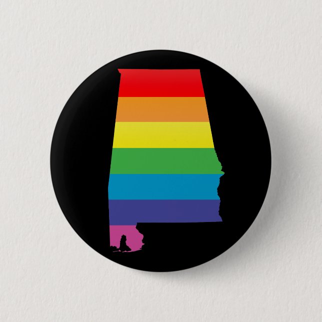 alabama pride. pinback button (Front)