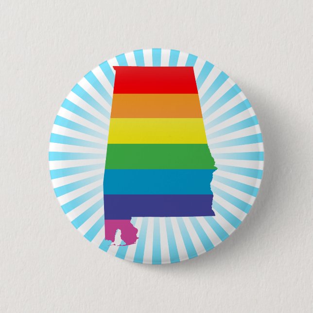 alabama pride. pinback button (Front)