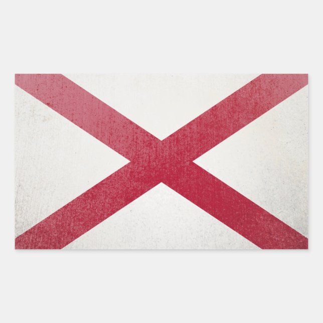 Alabama Rectangular Sticker (Front)
