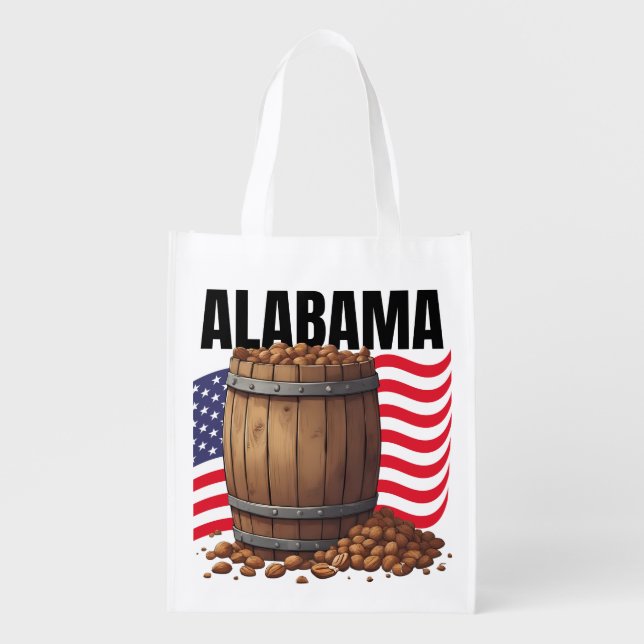 Alabama Reusable Bag (Front)