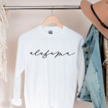 Alabama Script State Women’s Sweatshirt