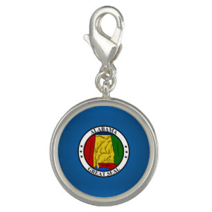 Alabama seal, American state seal Charm