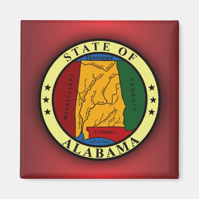 Alabama Seal Magnet (Front)