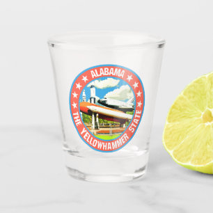 Alabama shot glass