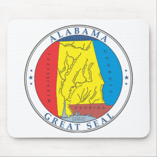 Alabama sign mouse pad