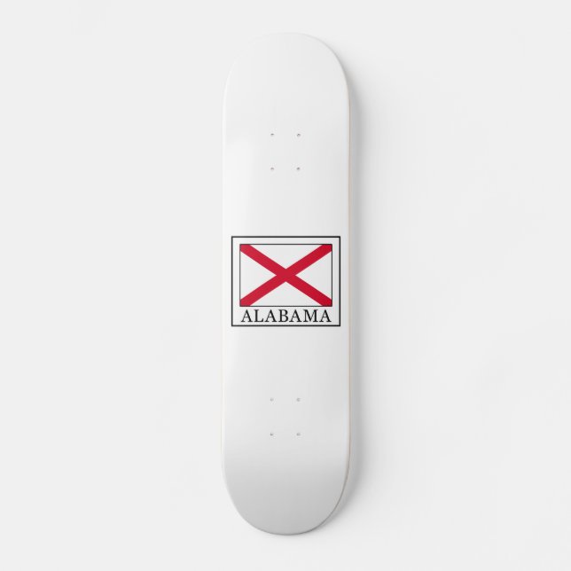Alabama Skateboard Deck (Front)
