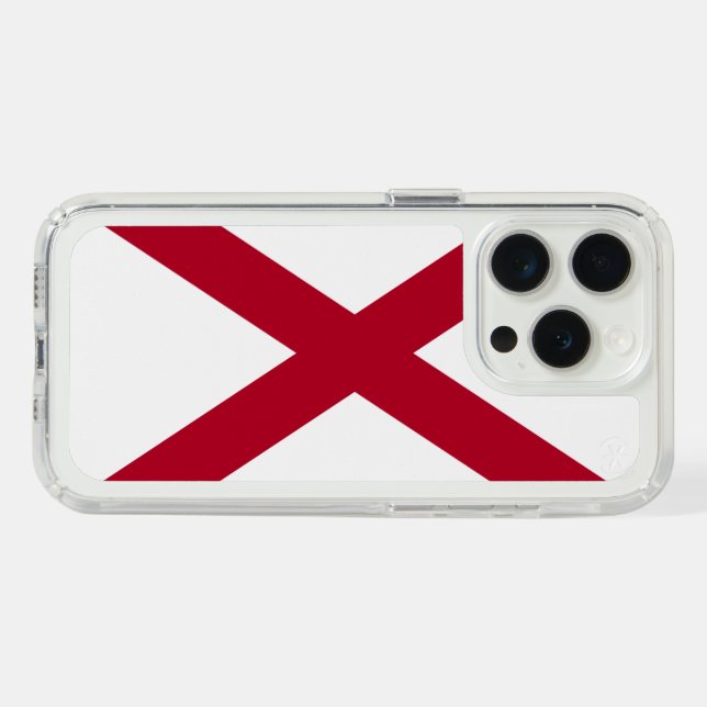 Alabama Speck iPhone Case (Horz (White Titanium))