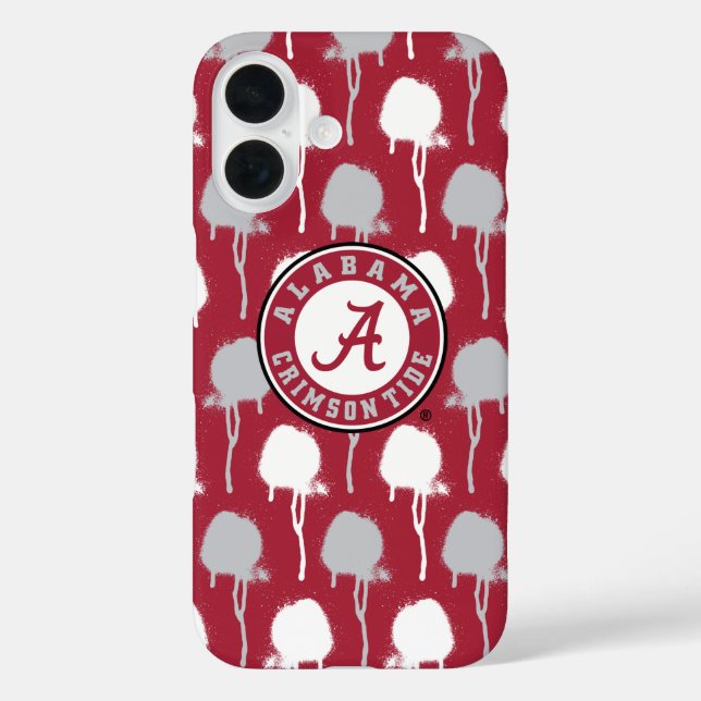 Alabama | Spray Drip Graffiti Pattern  Case-Mate iPhone Case (Back)