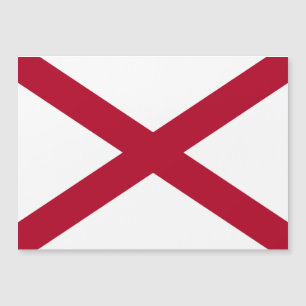 Alabama: St Andrew Crimson Cross Flag