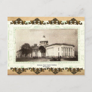 Alabama State Capitol Building Old Postcard