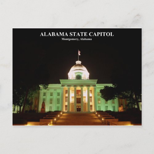 ALABAMA STATE CAPITOL POSTCARD