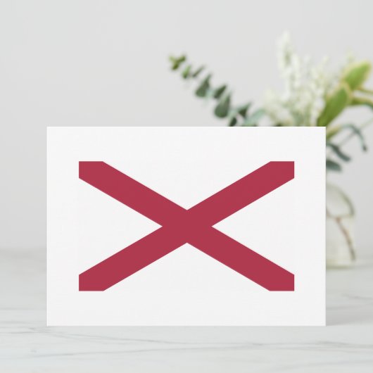 Alabama State Flag (Standing Front)