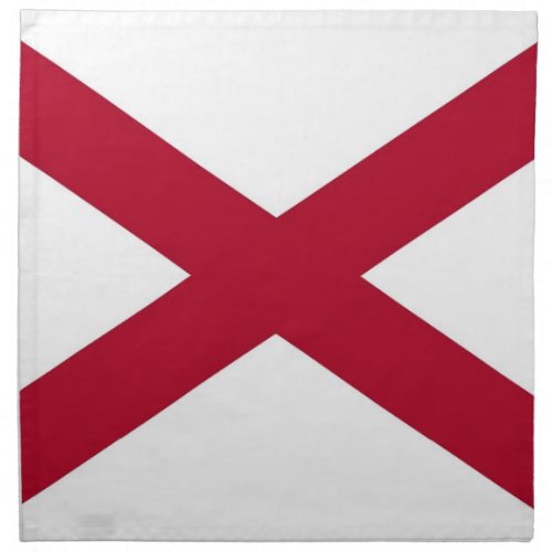 Alabama State Flag American MoJo Napkin