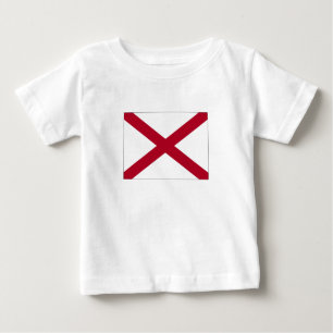 Alabama State Flag Baby T-Shirt