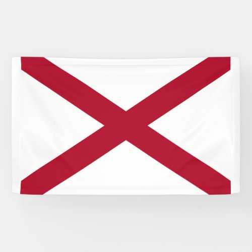 Alabama State Flag Banner