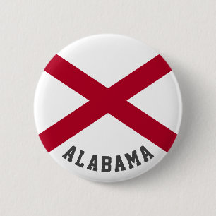 Alabama State Flag Button