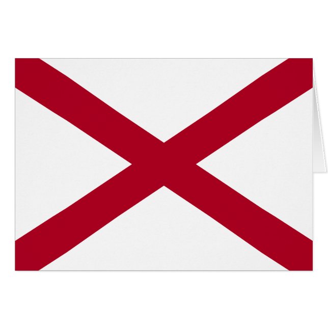 Alabama State Flag Cards (Front Horizontal)