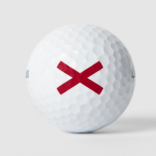 Alabama State Flag Golf Balls