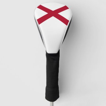 Alabama State Flag Golf Head Cover by YLGraphics at Zazzle