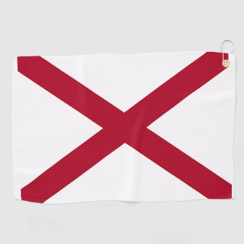 Alabama State Flag Golf Towel